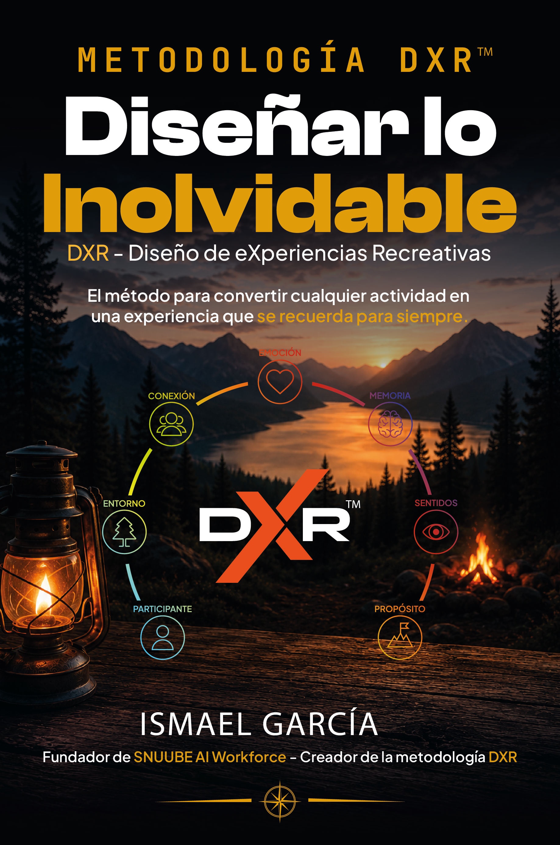 Portada de Diseñar lo Inolvidable, libro 1 de la Colección DXR