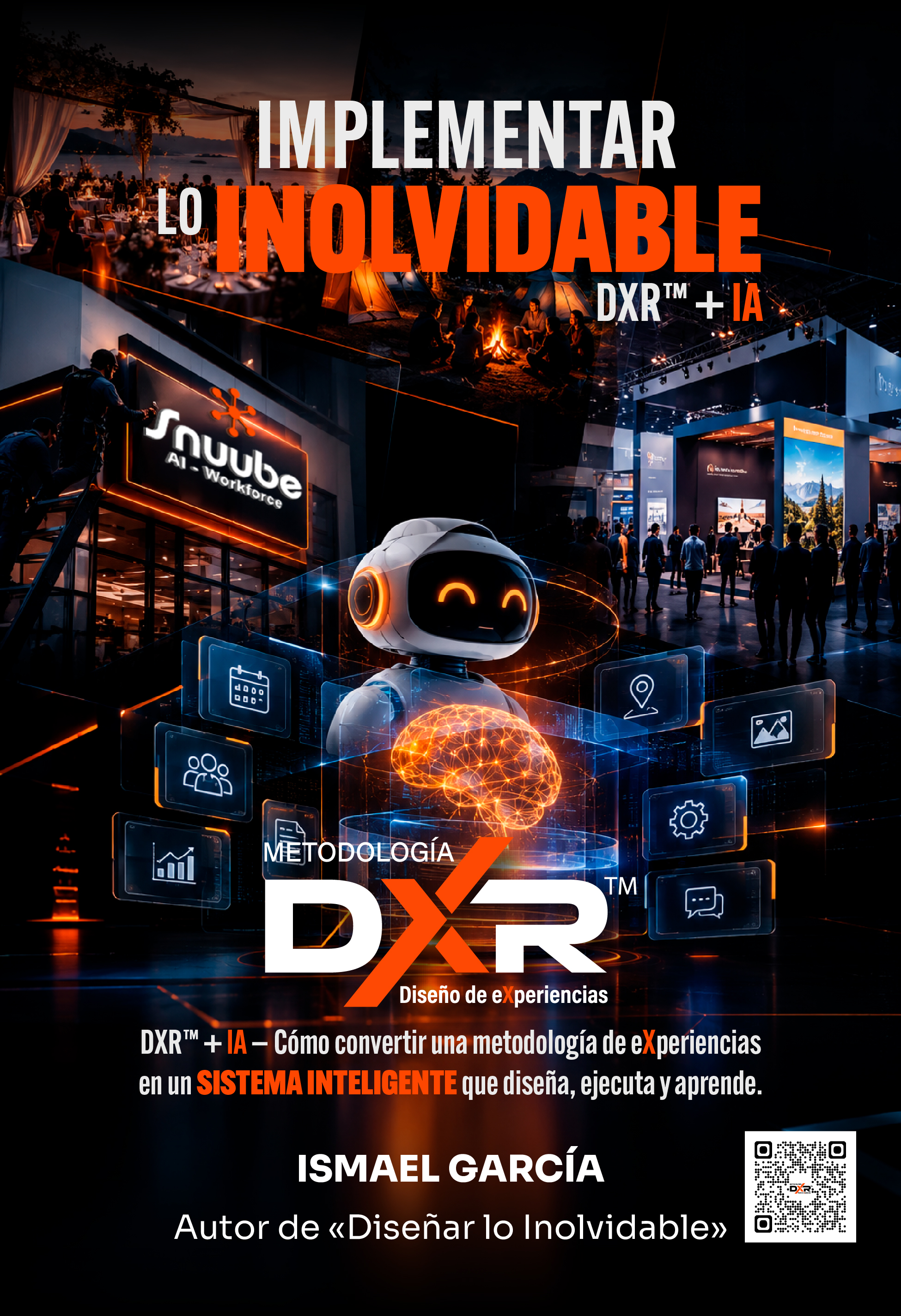Portada de Implementar lo Inolvidable, libro 3 de la Colección DXR